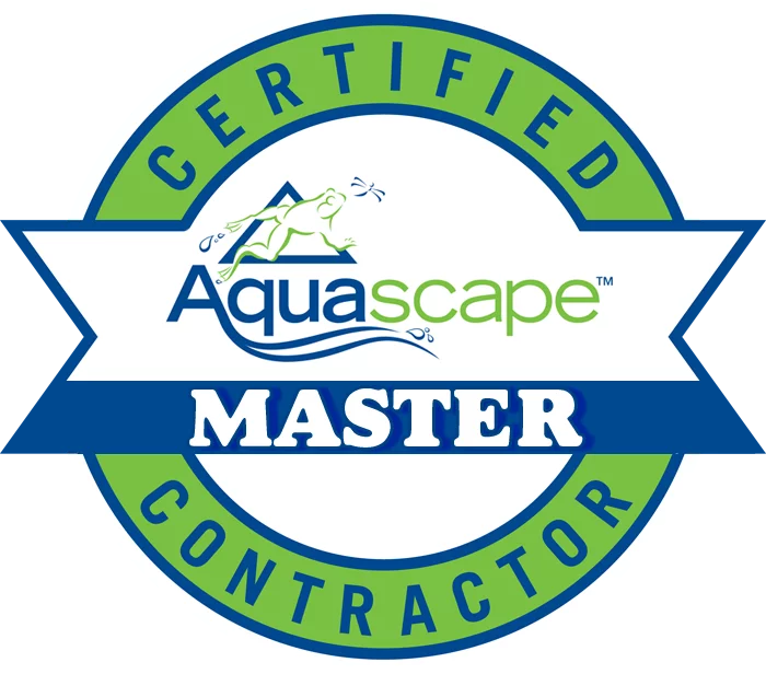 Certified Aquascape Master Badge - Black Koi Water Features - Black Koi Water Features Certified Aquascape Master Badge